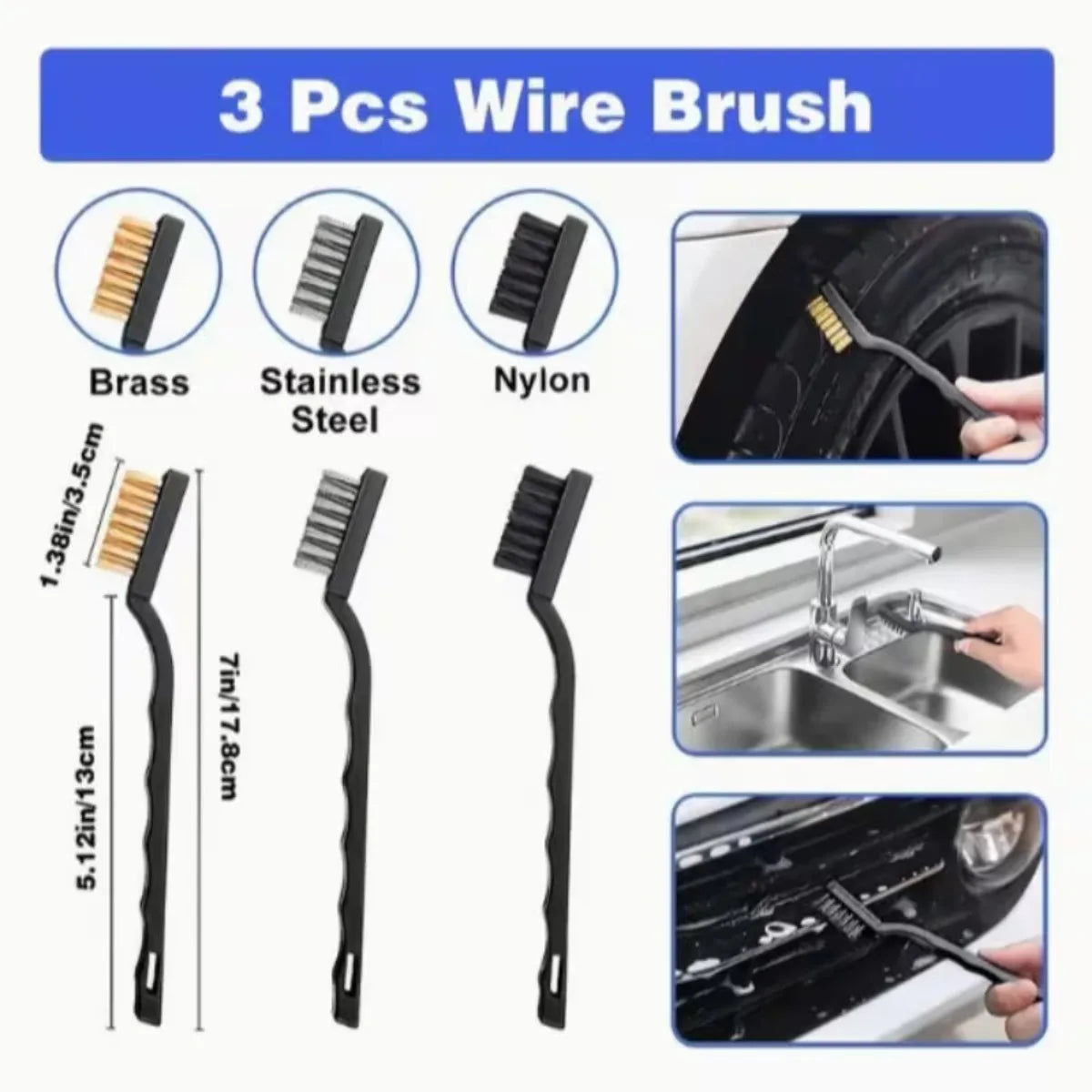 Car Detailing Brush Kit – 16 or 20 Pieces