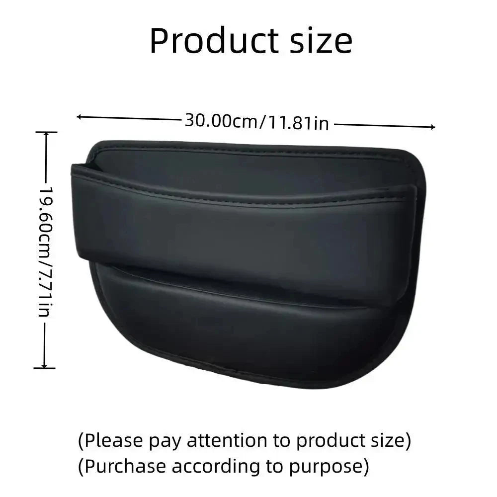 PU Leather Car Seat Gap Organizer