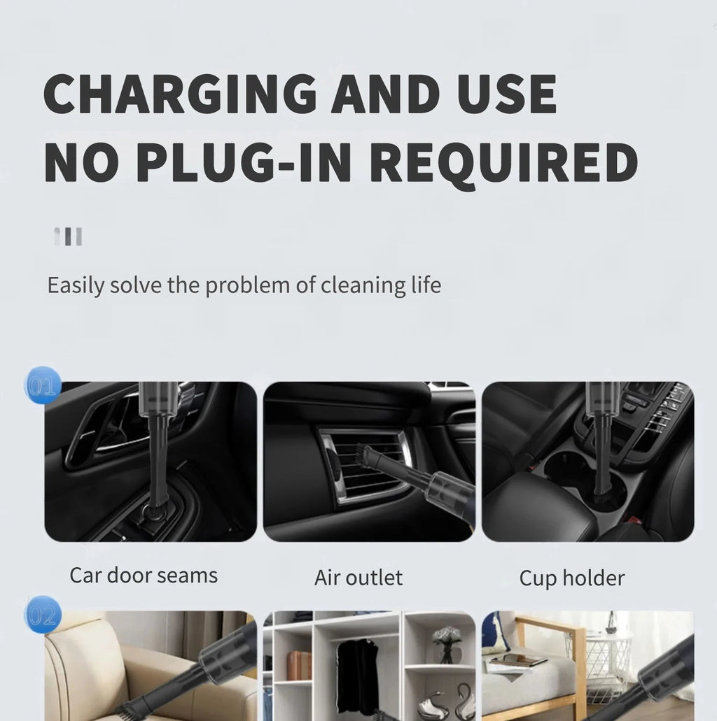 Cordless Handheld Car Vacuum Cleaner