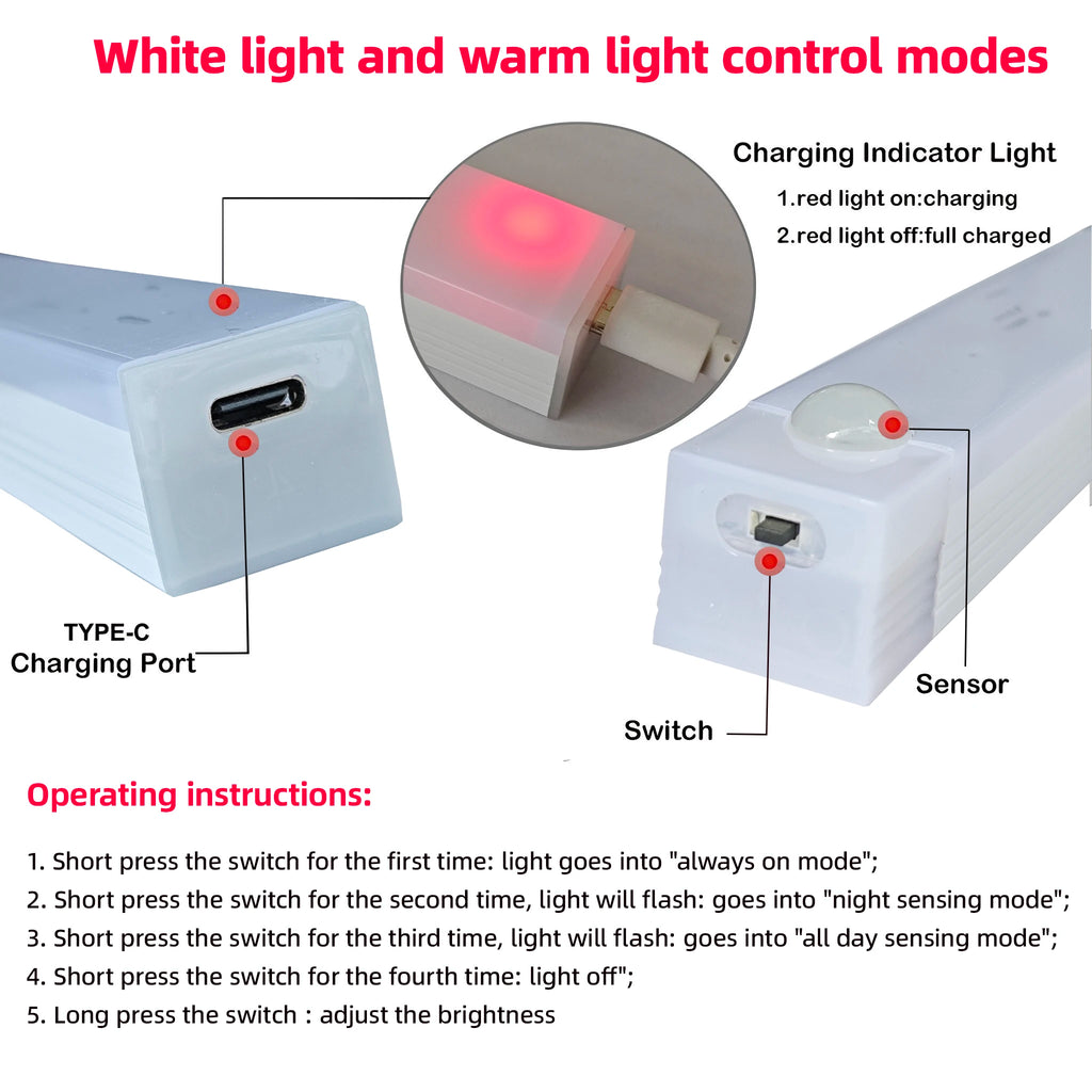 Rechargeable Motion Sensor LED Cabinet Light