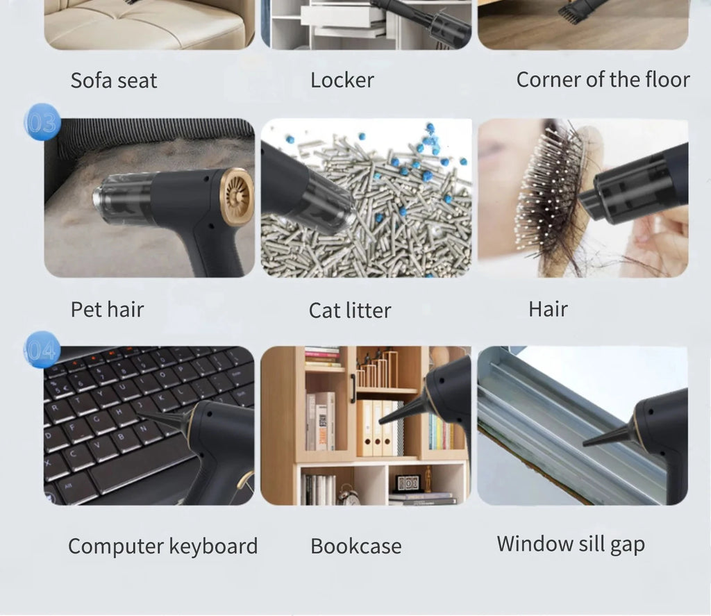 Cordless Handheld Car Vacuum Cleaner