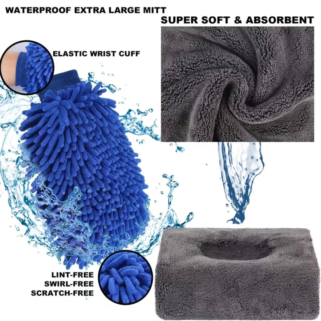 Car Detailing Brush Kit – 16 or 20 Pieces
