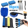 Car Detailing Brush Kit – 16 or 20 Pieces