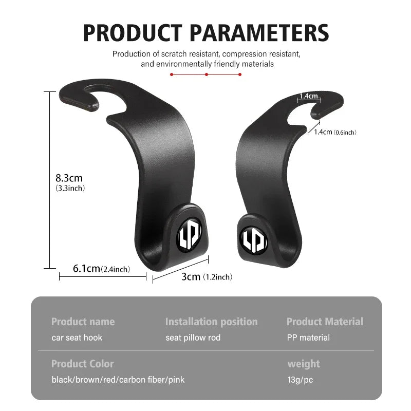 Car Headrest Storage Hook for Leapmotor