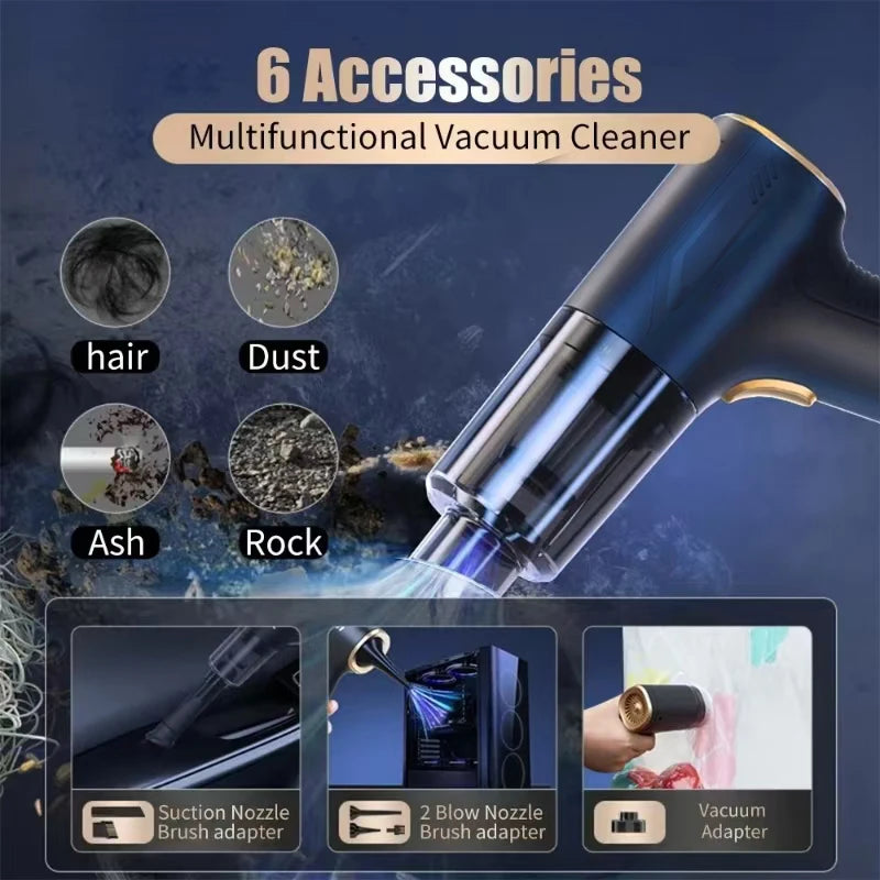 Cordless Handheld Car Vacuum Cleaner