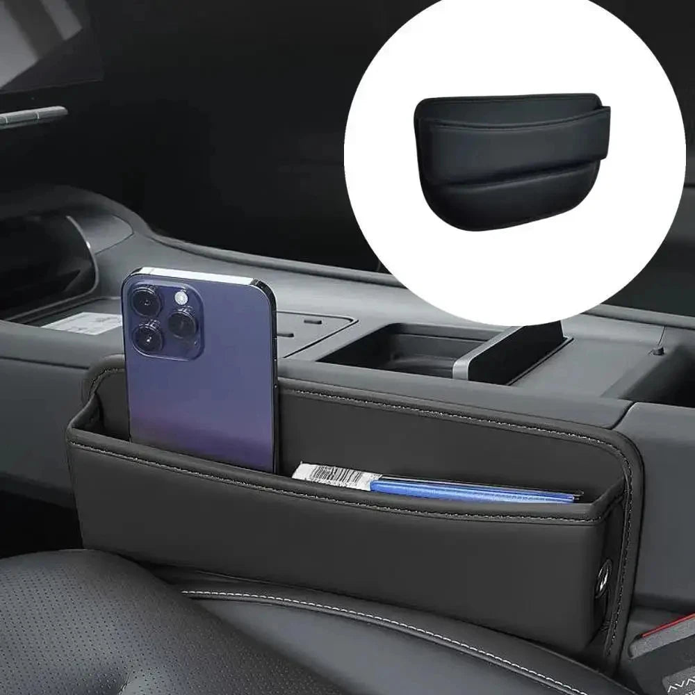 PU Leather Car Seat Gap Organizer