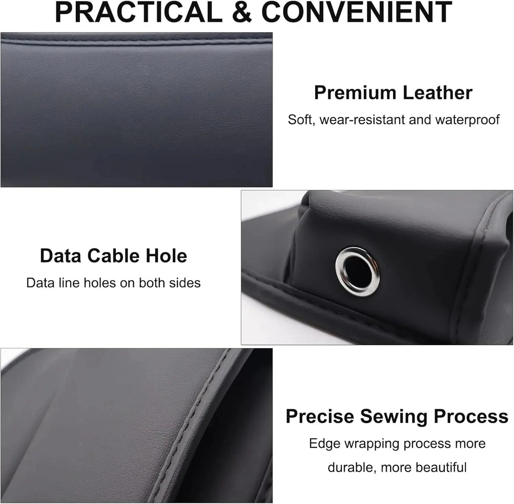PU Leather Car Seat Gap Organizer